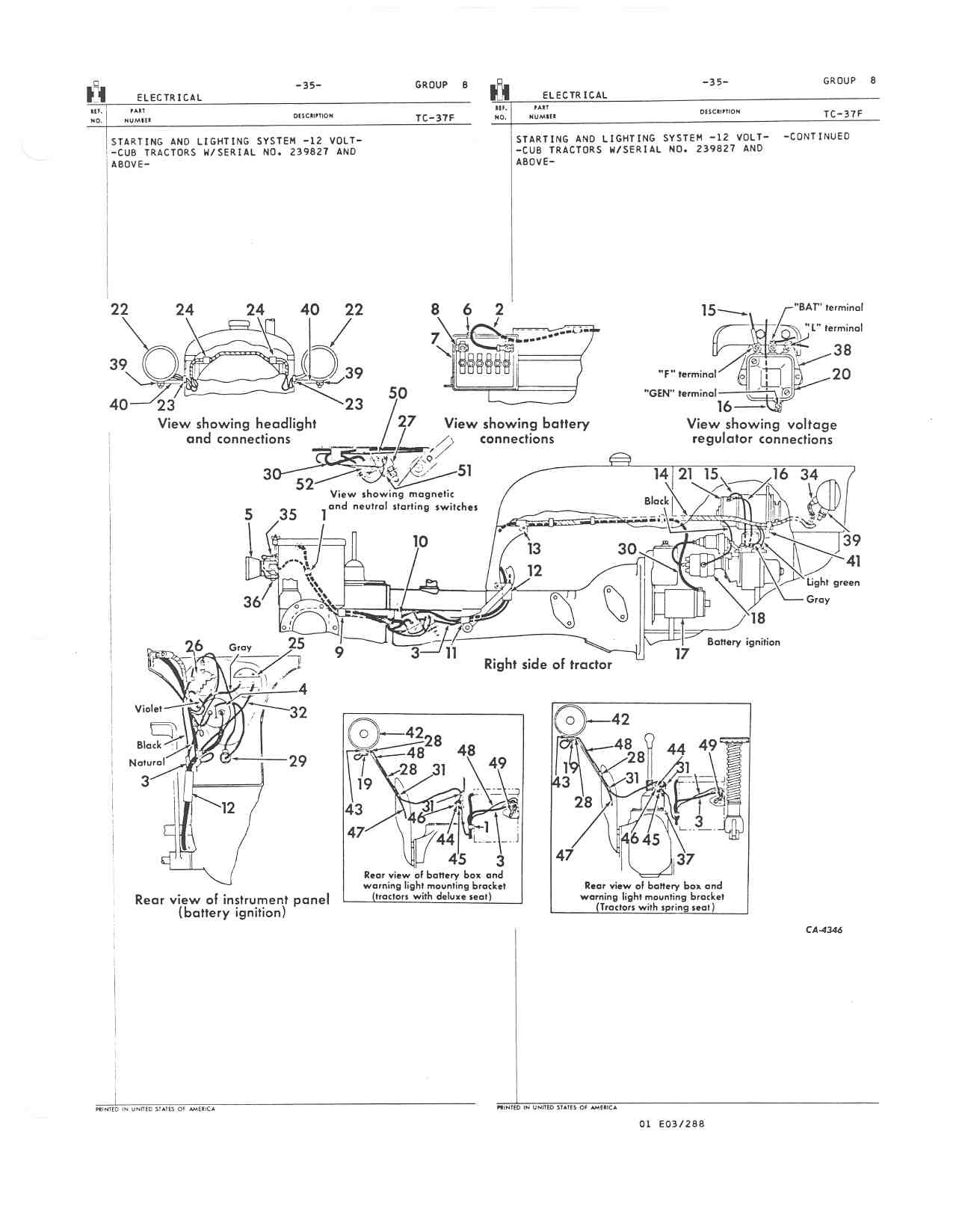 wiring diagram - Farmall Cub